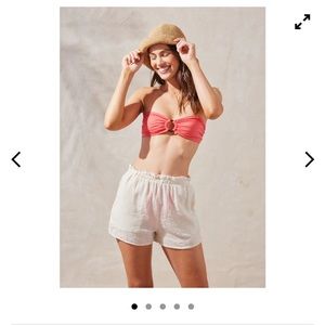 Ruffle Waist Flowy Short